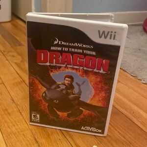 DreamWorks How To Train Your Dragon Nintendo Wii Video Game Activision
